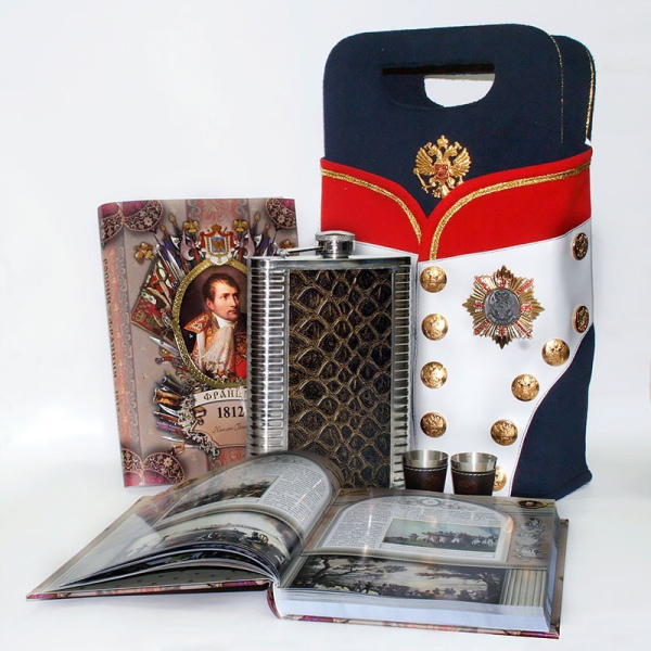 Подарочный набор "Фельдмаршал" (с фляжкой)