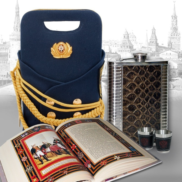 Подарочный набор "МЧС" (с фляжкой)